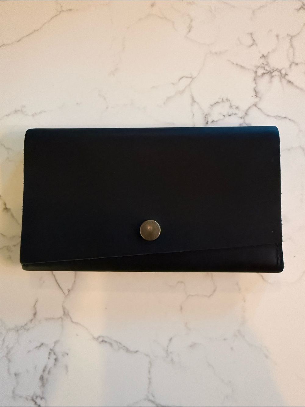 Portland Leather Rancher Wallet- Black